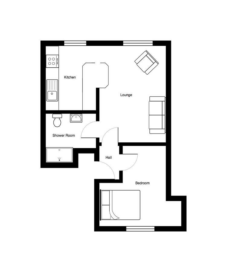 Fort Crescent - Margate Apartment Exterior foto